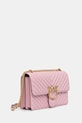 Pinko torebka skórzana 100941.A0GK różowy AA00