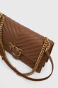 Кожаная сумочка Pinko 100941.A0GK коричневый