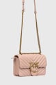 Аксесуари Шкіряна сумочка Pinko 100074.A0GK рожевий