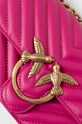 Doplňky Kožená kabelka Pinko 100074.A0GK růžová