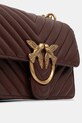 Δερμάτινη τσάντα Pinko μπορντό 100074.A0GK