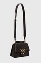 Pinko poseta de piele 100066.A0GK maro AW23