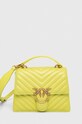 Δερμάτινη τσάντα Pinko 100071.A0GK πράσινο AW23