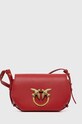Pinko poseta de piele nu incape in A4 rosu 100075.A0F1
