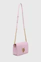 Шкіряна сумочка Pinko рожевий