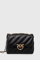 Кожаная сумочка Pinko кожа чёрный 100037.A0F2