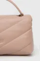Kožna torba Pinko Temeljni materijal: Prirodna koža Postava: 50% Pamuk, 50% Poliuretan