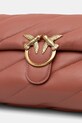 Pinko geantă de piele roz 100038.A0F2