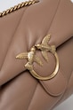 Аксесуари Шкіряна сумочка Pinko 100038.A0F2 коричневий
