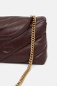 Kožená kabelka Pinko hnedá 100038.A0F2