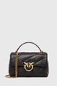 Pinko poseta de piele nu incape in A4 maro 100038.A0F2