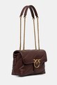 Δερμάτινη τσάντα Pinko 100038.A0F2 μπορντό AA00