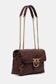 Δερμάτινη τσάντα Pinko 100038.A0F2 μπορντό AA00