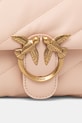 Pinko poșetă de piele roz 100039.A0F2