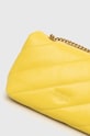 Pinko poșetă de piele galben 100039.A0F2
