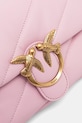 Pinko torebka skórzana różowy 100039.A0F2