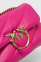 Doplňky Kožená kabelka Pinko 100039.A0F2 růžová