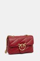 Pinko torebka skórzana 100039.A0F2 czerwony AA00