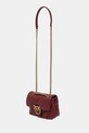 Pinko torebka skórzana 100039.A0F2 bordowy AA00