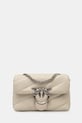 Kožená kabelka Pinko usňová koža béžová 100040.A0F2