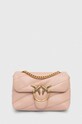 Pinko poseta de piele uni roz 100040.A0F2