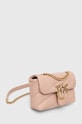 Doplňky Kožená kabelka Pinko 100040.A0F2 růžová