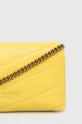 žltá Listová kabelka Pinko