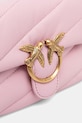 Pinko torebka skórzana różowy 100040.A0F2