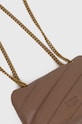 Pinko borsa a mano in pelle marrone 100040.A0F2
