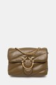 Pinko poseta de piele uni verde 100040.A0F2