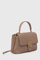 Pinko torebka skórzana 100042.A0GK brązowy AA00