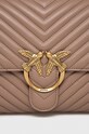 Шкіряна сумочка Pinko коричневий 100042.A0GK