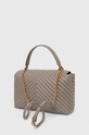 Accesorii Pinko poseta de piele 100042.A0GK gri