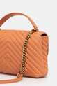 Akcesoria Pinko torebka skórzana 100043.A0GK pomarańczowy