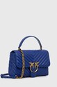 Pinko torebka skórzana 100043.A0GK niebieski AA00