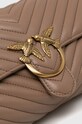 Pinko poseta de piele bej 100043.A0GK