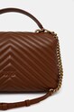 Accesorii Pinko poșetă de piele 100043.A0GK maro
