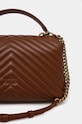 Accesorii Pinko poșetă de piele 100043.A0GK maro