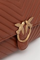 Кожаная сумочка Pinko коричневый 100043.A0GK
