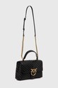 Кожена чанта Pinko 100043.A0GK черен AA00
