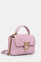 Pinko torebka skórzana 100044.A0GK różowy AA00