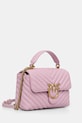 Pinko torebka skórzana 100044.A0GK różowy AA00