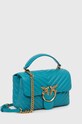 Pinko poseta de piele 100044.A0GK turcoaz AA00