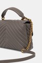 Accesorii Pinko poșetă de piele 100044.A0GK gri
