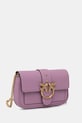 Pinko torebka skórzana 100061.A0F1 fioletowy AA00