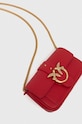 Δερμάτινη τσάντα Pinko κόκκινο 100061.A0F1