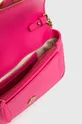 fioletowy Pinko torebka skórzana