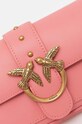 Kožená kabelka Pinko ružová 100061.A0F1