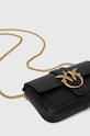 Pinko poseta de piele negru 100061.A0F1