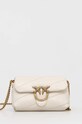 Pinko poseta de piele uni alb 100041.A0F2